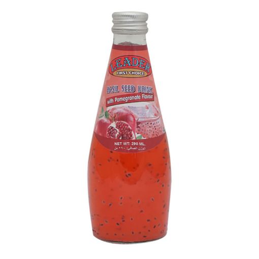 Picture of LEADER BASIL SEED WITH POMEGRANATE FLAVOUR 290ML