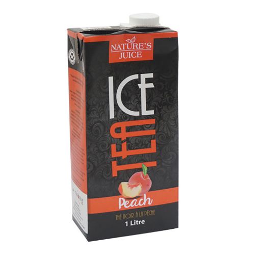 Picture of NATURES JUICE ICE TEA PEACH 1LT