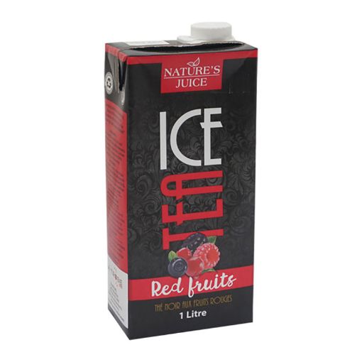 Picture of NATURES JUICE ICE TEA RED FRUIT 1LT