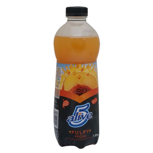 Picture of 5 ALIVE PULPY PEACH 1LT