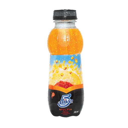 Picture of 5 ALIVE PULPY PEACH 350ML