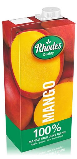 Picture of RHODES JUICE 100% MANGO 1LT