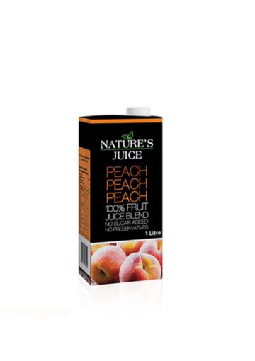 Picture of NATURES JUICE PEACH 1LT