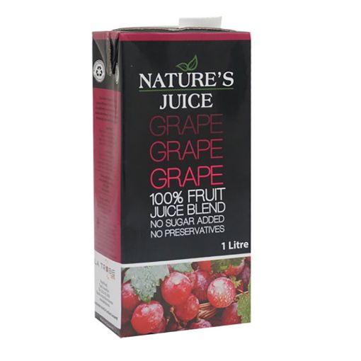 Picture of NATURES JUICE RED GRAPE 1LT