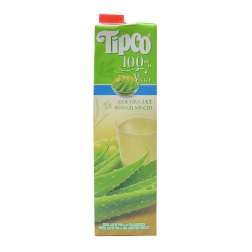 Picture of TIPCO JUICE 100% WELLNESS ALOE VERA AND WHITE GRAPE 1LT