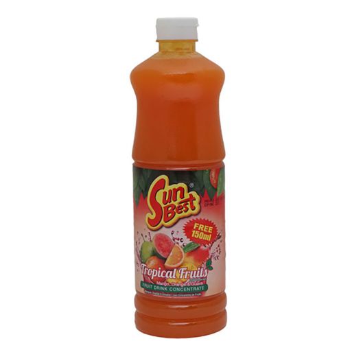 Picture of SUNBEST CONCENTRATED JUICE TROPICAL FRUITS 850 ML