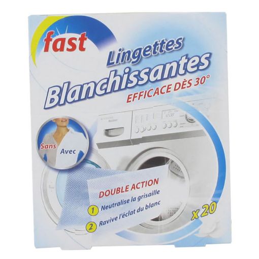 Picture of LP LINGETTES BLANCHISSANTES X20