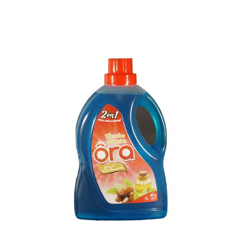 Picture of ORA LESSIVE LIQUIDE 2EN1 JOJOBA ET HUILES ESSENTIELLES 3L