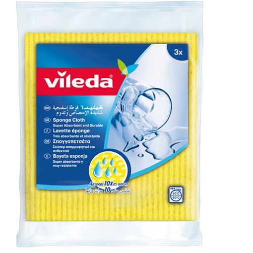 Picture of VILEDA SPONGE CLOTH X3