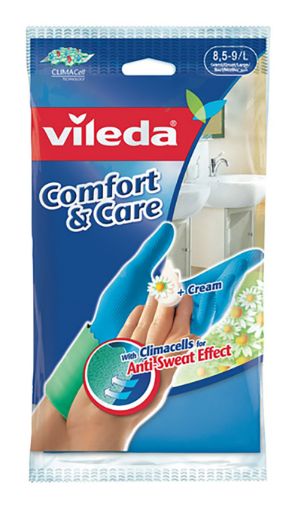 Picture of VILEDA DRY COMFORT EXTRA GLOVES L