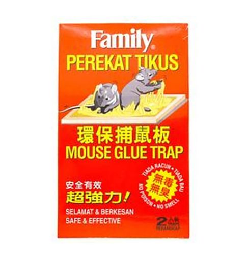 Picture of FAMILY MOUSE GLUE TRAP WOODEN TYPE 2S