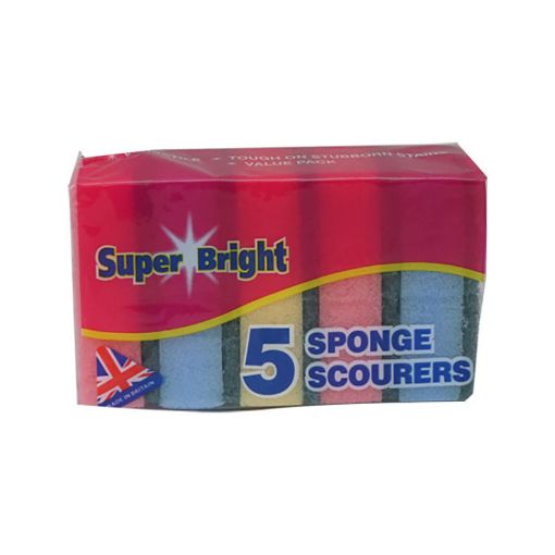 Picture of SUPERBRIGHT 5 SPONGE SCOURER