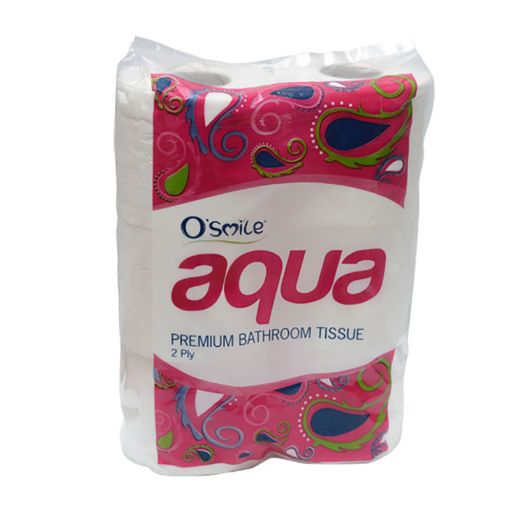 Picture of OSMILE AQUA PAPIER TOILETTE X6 250 SHEETS