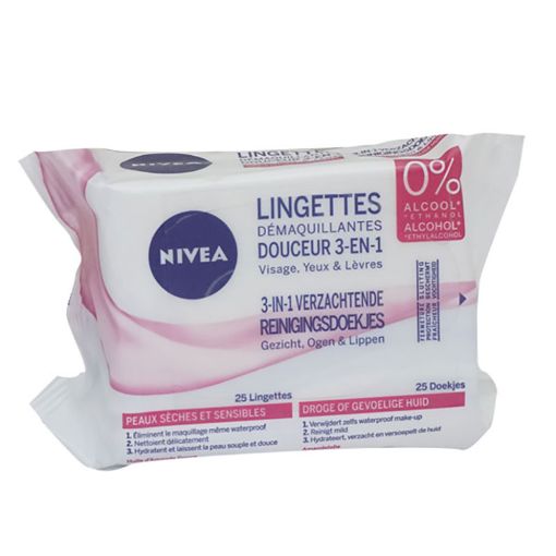 Picture of LINGETTES DEMAQUILLANTES DOUCEUR PSS X 25