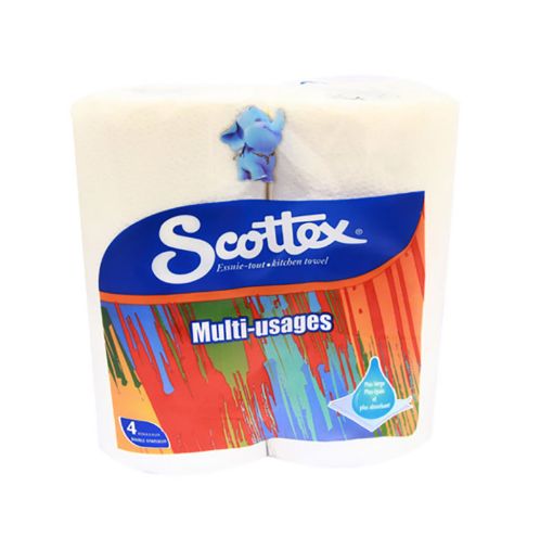 Picture of SCOTTEX KITCHEN TOWEL X4