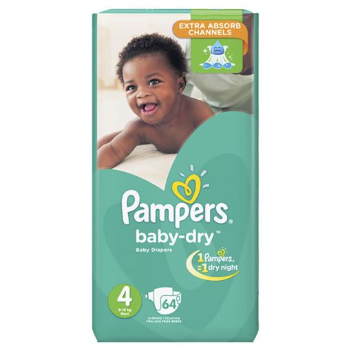 Picture of PAMPERS BABY DRY S4 56 JP