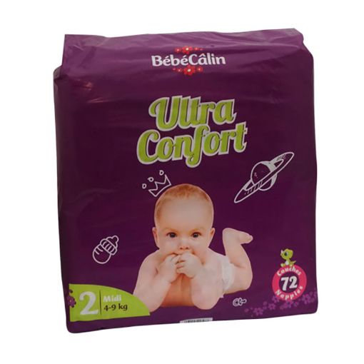 Picture of BEBECALIN ULTRA CONFORT JUMBO PACK MIDI X 72 49KG