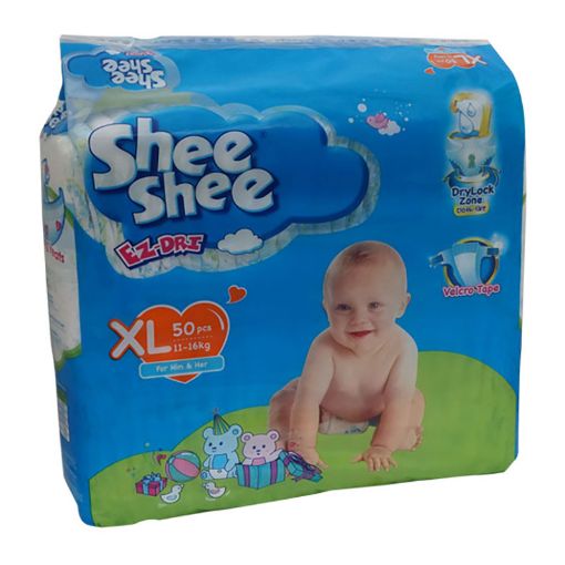 Picture of SHEE SHEE BABY DIAPERS XL X 50