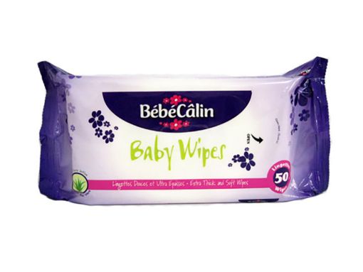 Picture of BEBECALIN WIPES X 50 ALOE VERA