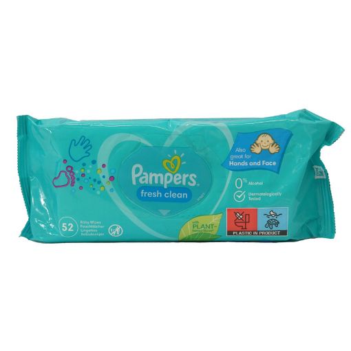 Picture of PAMPERS BABY WIPES X 52