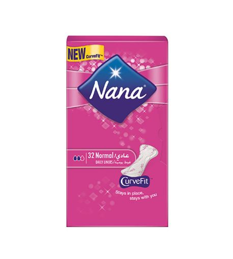 Picture of NANA PANTY LINERS NORMAL X32  764801