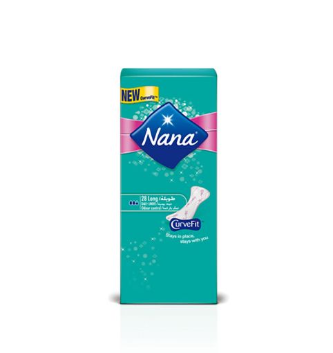 Picture of NANA PANTY LINERS LONG X28  764901