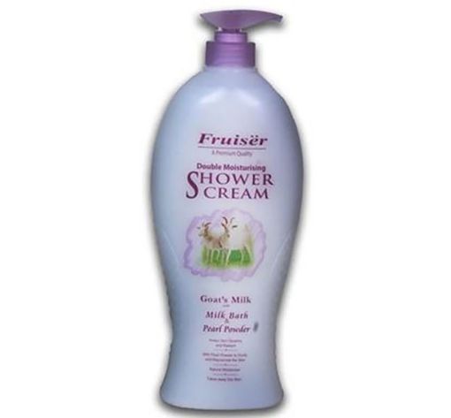 Picture of FRUISER DOUBLE MOIST CREME DOUCHE GOAT MILK  PEARL POWDER 1000ML