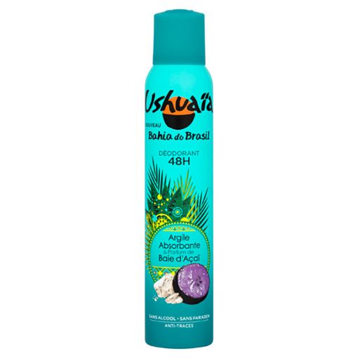 Picture of USHUAIA DEODORANT FEMME BAHIA ACAI 200ML