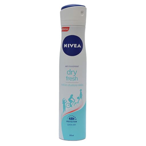 Picture of NIVEA DEODORANT FEMME DRY FRESH 200ML