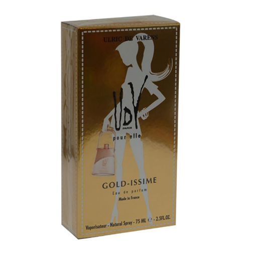 Picture of ULRIC DE VARENS POUR ELLE GOLDISSIME EDP 75ML