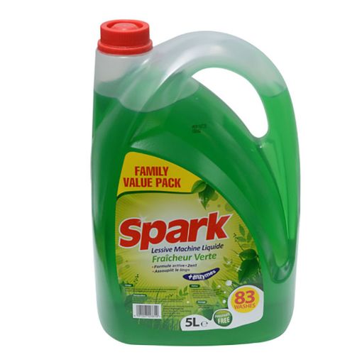 Picture of SPARK FRAICHEUR VERTE LESSIVE MACHINE LIQUIDE 5L