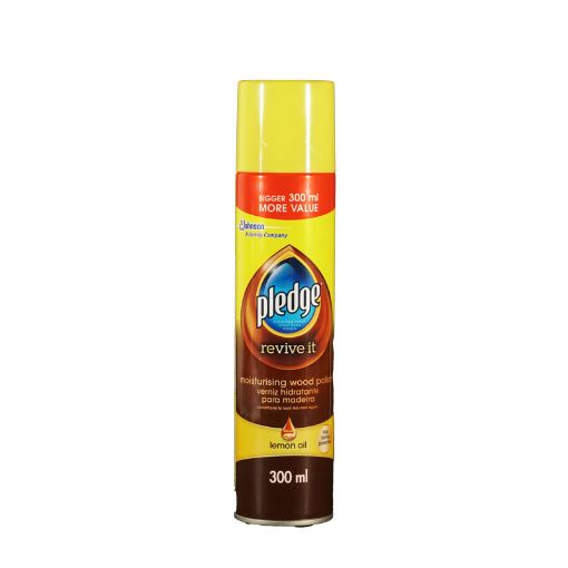 Picture of PLEDGE WOOD POLISH LEMON OIL 300ML