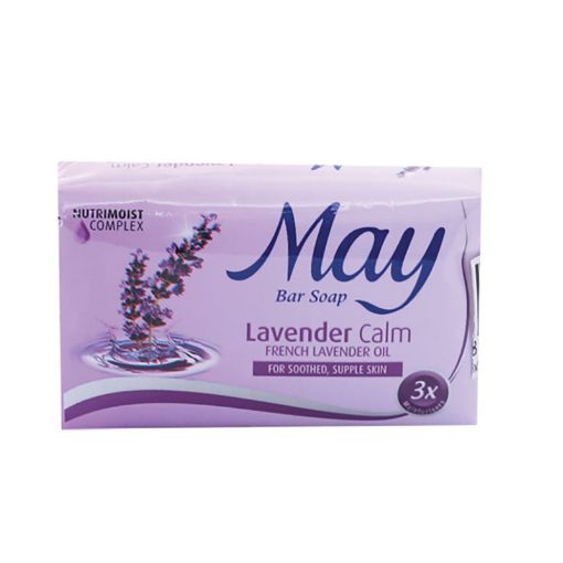 Picture of MAY SOAP LAVENDER CALM 85G