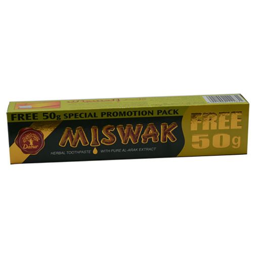 Picture of DABUR HERBAL TOOTHPASTE MISWAK EXTRACT 120G