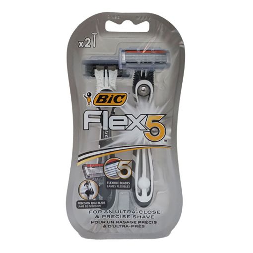 Picture of BIC FLEX 5 RASOIRS HOMME X 2 BLISTER