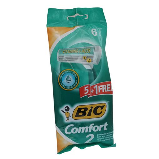 Picture of BIC 2 SENSITIVE RASOIRS 5+1 FREE POUCH