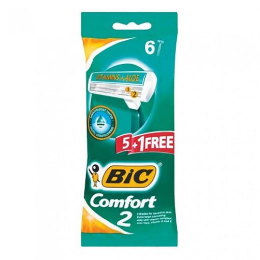 Picture of BIC COMFORT RASOIRS 2 5+1 FREE POUCH