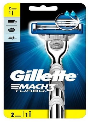 Picture of GILLETTE MACH3 TURBO RAZOR 2UP