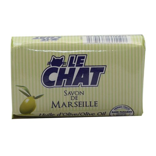 Picture of LE CHAT POWER SOAP VERTE FLEUR DE HUILE 115G