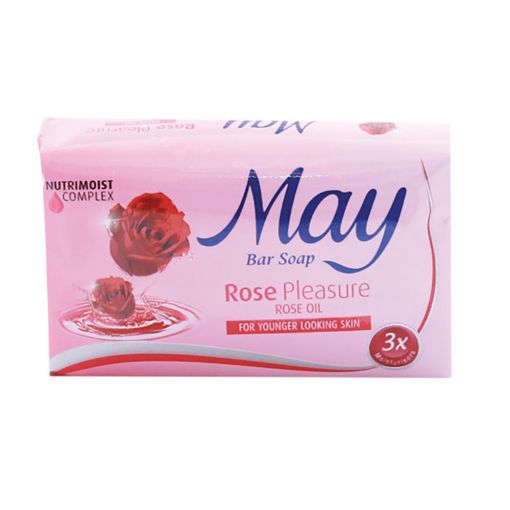 Picture of MAY SOAP ROSE PLEASURE PINK 85G