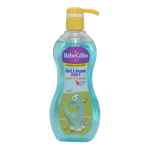 Picture of BEBECALIN GEL LAVANT AUX EXTRAITS DE MIEL CORPS ET CHEVEUX AVEC POMPE 400ML