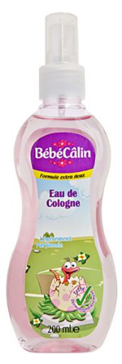 Picture of BEBECALIN EAU DE COLOGNE ROSE AVEC VAPORISATEUR 200ML