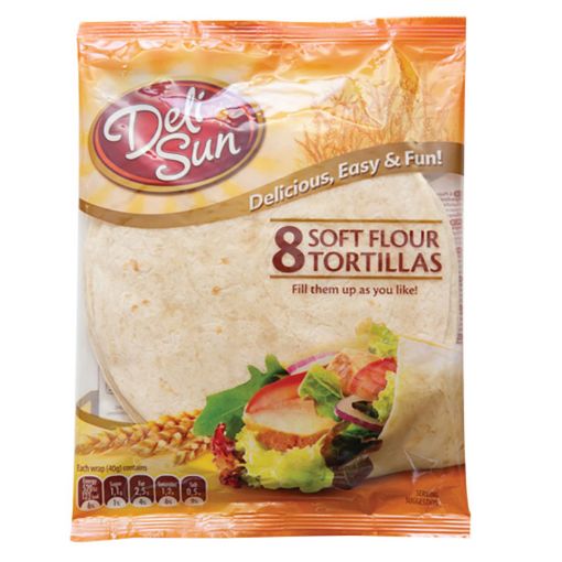 Picture of DELI SUN SALT FLOUR TORTILLA 320G