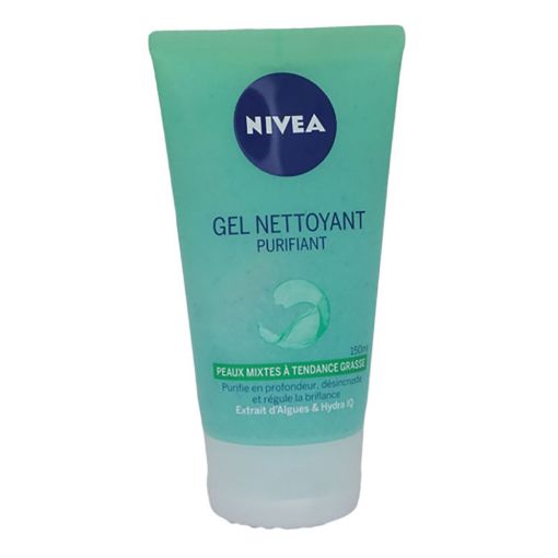 Picture of NIVEA GEL NETTOYANT PURIFIANT PM TENDANCE PGRASSE 150ML