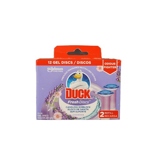 Picture of DUCK FRESH DISCS LAVENDER REFILL REFILL X2