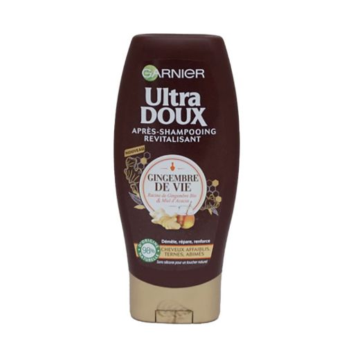 Picture of ULTRA DOUX APRES SHAMPOOING MIEL GINGEMBRE 200ML