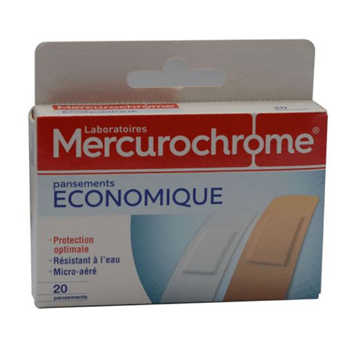 Picture of MERCUROCHROME PANSEMENT ECONOMIQUE 20 PCS