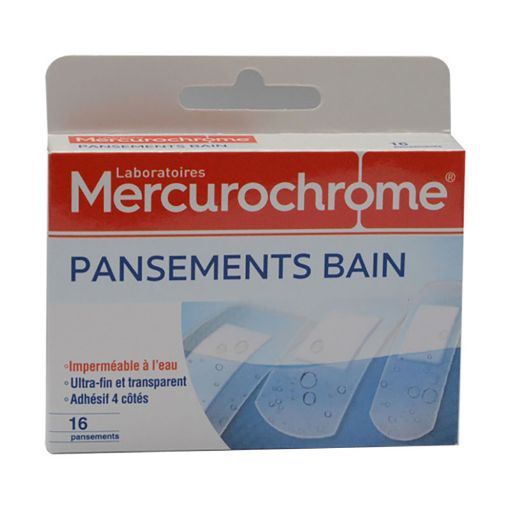 Picture of MERCUROCHROME PANSEMENT BAIN 16 PCS