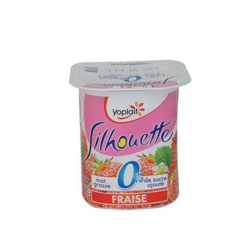 Picture of YOPLAIT SILHOUETTE 0% MATIERE GRASSE FRAISE  125G