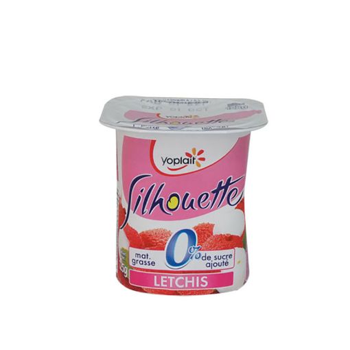 Picture of YOPLAIT SILHOUETTE 0% MATIERE GRASSE LETCHI 125G